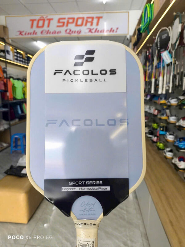 Vợt Pickleball FACOLOS Colorfull 16mm