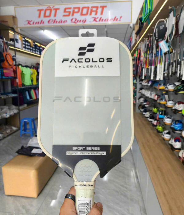 Vợt Pickleball FACOLOS Colorfull 16mm-Summer Green