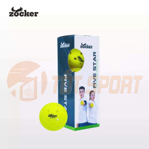 Combo 3 quả bóng thi đấu Pickleball Zocker Five Star