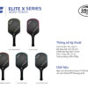 Vợt Pickleball Pro Series – Elite X
